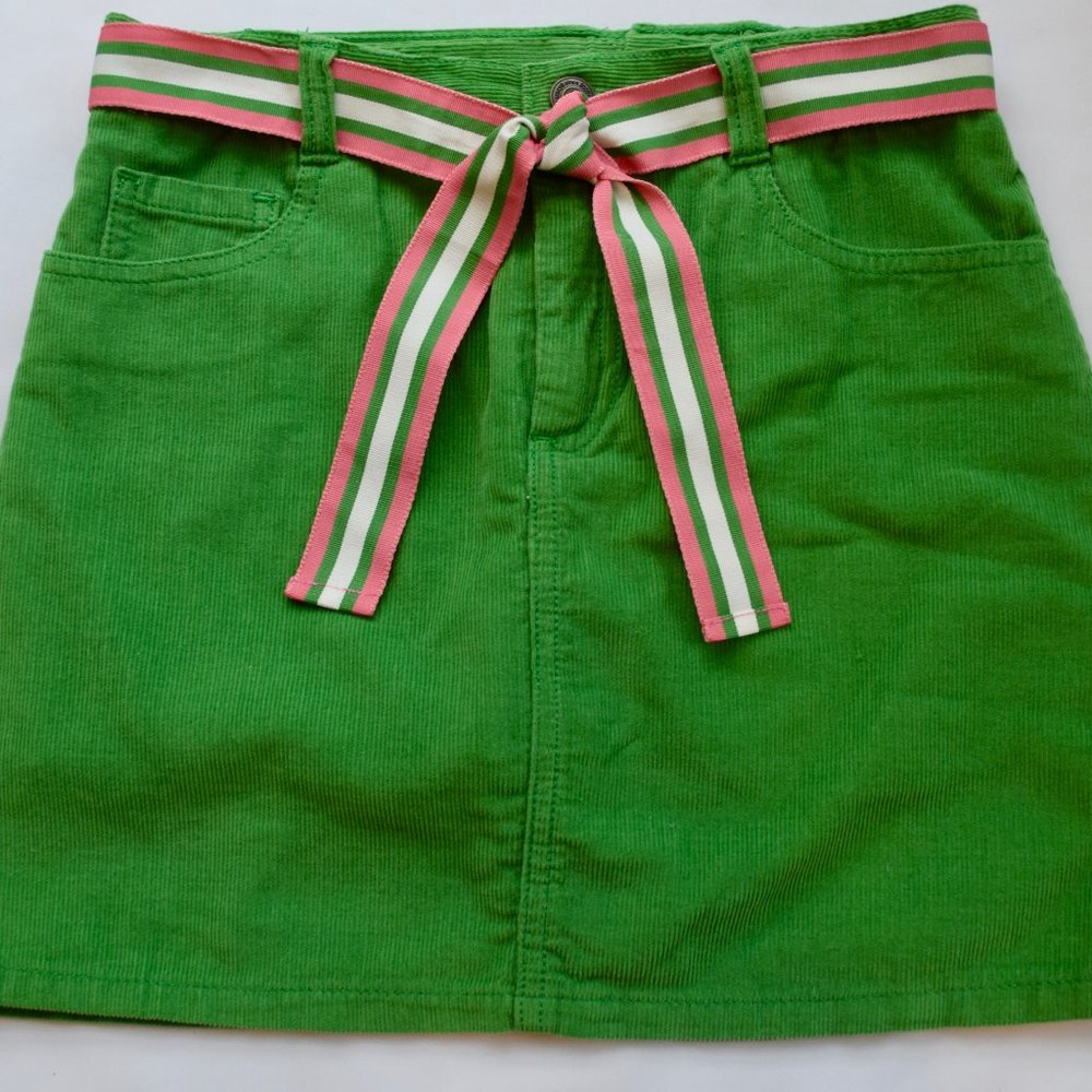 (NWOT) Crazy 8 Green Corduroy Skirt/Skort - Size 10